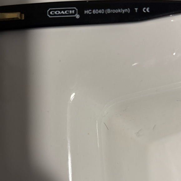 Coach Brooklyn Eyeglasses Frame HC6040 Women's Black Full Rim 50-16-135 - Picture 5 of 5